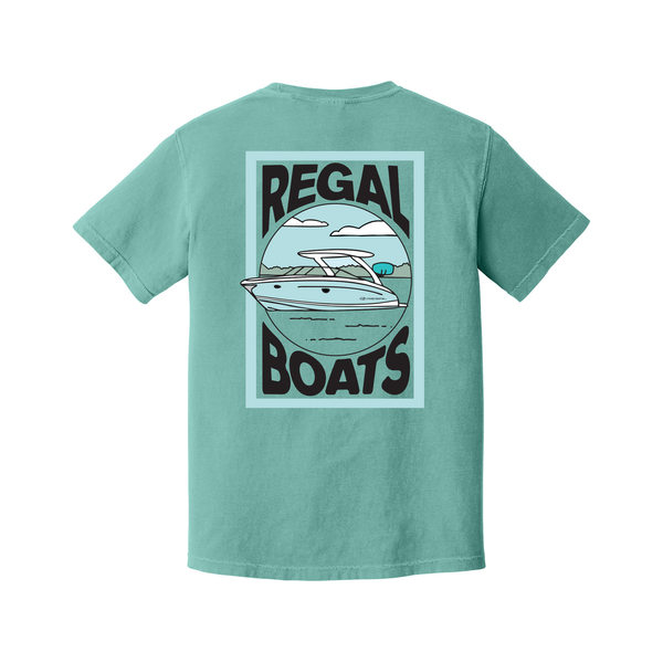 Comfort Colors Teal Tshirt – Regal Boats