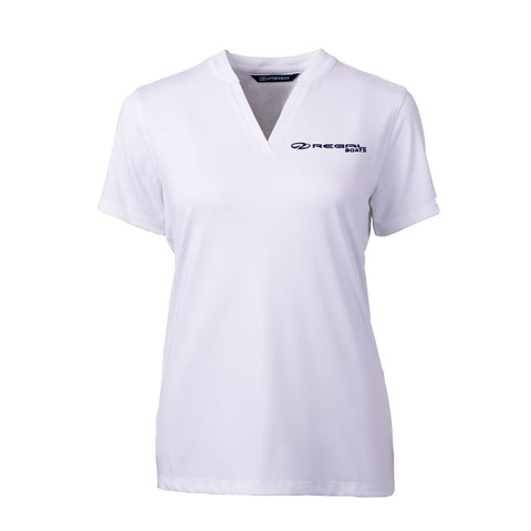 Cutter and Buck Womens Polo - White