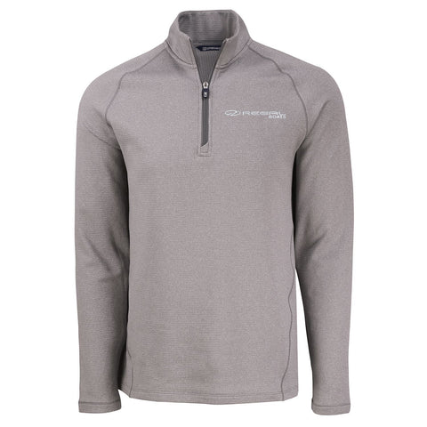 Cutter and Buck Fleece 1/4 Zip Grey - Mens
