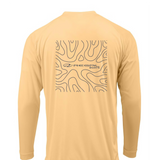 Peach UPF Long Sleeve Shirt - Unisex