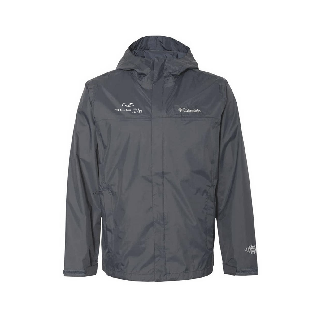 Columbia top long raincoat