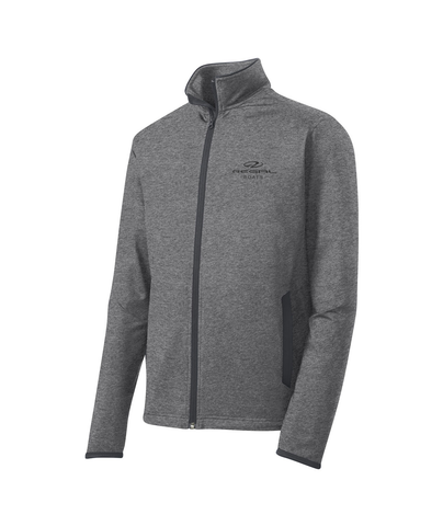 Men’s Sport Tek Zip Jacket - Charcoal Grey Heather
